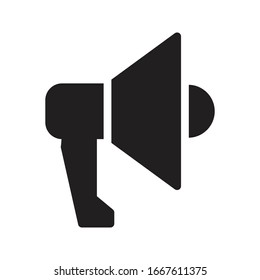Megaphon-Vektorillustration-Symbol 