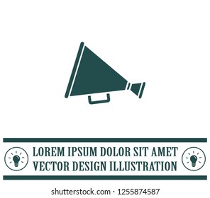 Megaphone vector icon