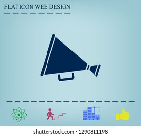 Megaphone vector icon