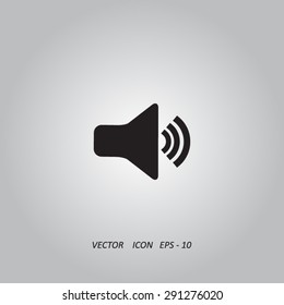 Megaphone vector icon