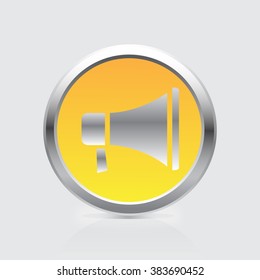 Megaphone vector icon