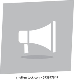Megaphone vector icon