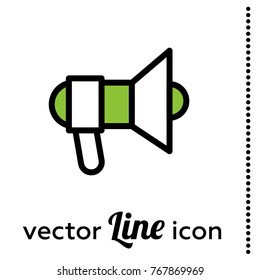 megaphone vector icon