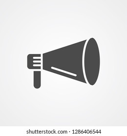 Megaphone vector icon sign symbol