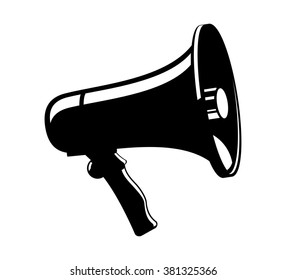 Megaphone Vector Icon Speak Up