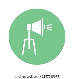 Icono del vector Megaphone adecuado para el trabajo comercial y fácil de modificar o editar

