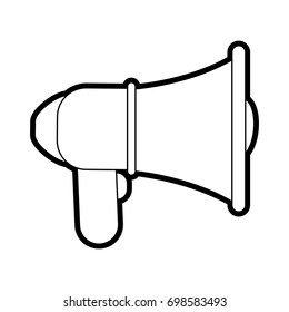 megaphone vector illustration