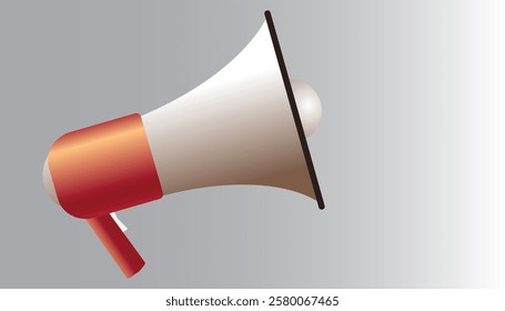 Megaphone vector illustration design background