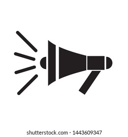 Megaphone Vector Illustration Icon Design
