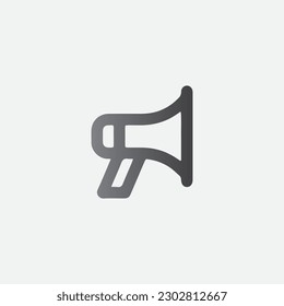 Megaphone Vector Symbol Icon Illustration