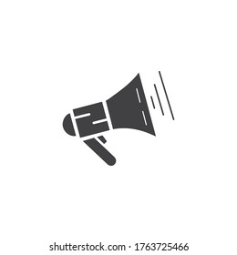 Megaphone   Volume Audio   Speaker waves vector illustration design template