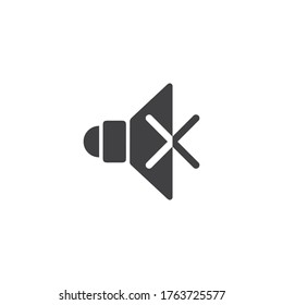 Megáfono   Audio de volumen   Plantilla de diseño de ilustraciones vectoriales de ondas de voz