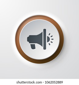 Megaphone web icon