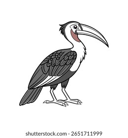 Megapode Bird Vector Illustration Design