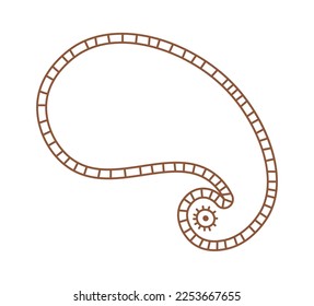 Mehendi flat icon Indian body art ornaments Decoration. Vector illustration