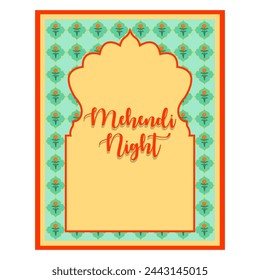 Mehendi nights  , mehendi invite , indian wedding banners 