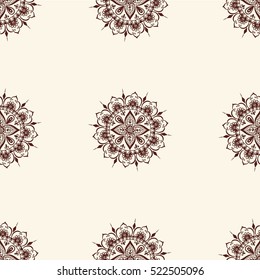 Mehendi pattern illustration