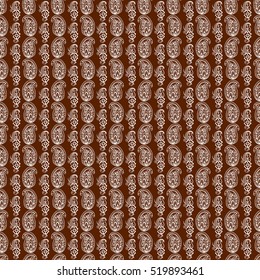 Mehendy pattern vector illustration