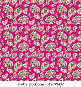 Mehendy pattern vector illustration