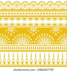 Patrón indio Mehndi. Patrón oriental indio de Mehndi. El estilo de patrón indio se puede utilizar en el diseño de la tela para la ropa, textil, fondo, Fondo de pantalla, bordado, floral, patrón floral