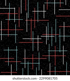 Melange pattern with colored lines textile texture