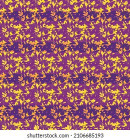 Melange texture style striped vector pattern background. Elegant gold purple backdrop with marl effected subtle horizontal stripes. Luxury glitch grain variegated textured repeat for celebration
