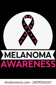 
Melanoma Awareness eps cut file for cutting machine