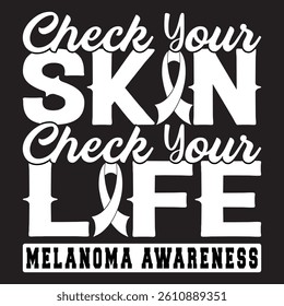 Melanoma skin cancer detection and prevention month graphic designs-4