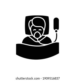 Melatonin supplements glyph icon. Insomnia hormonal treatment. Healthy sleeping concept. Sleep problems treatment medicines. Health care. Filled flat sign. Isolated silhouette vector illustration