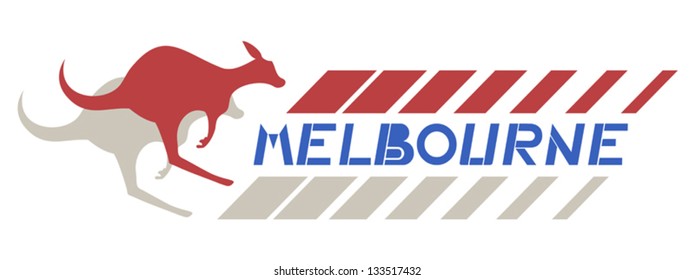 Melbourne kangaroo