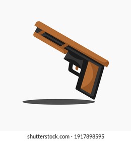 Melee Firearms Illustration Vector Design