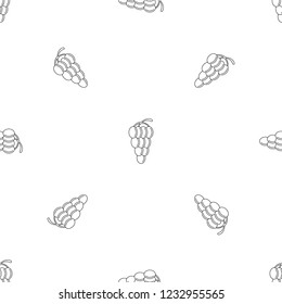 Mellow grape pattern seamless vector repeat geometric for any web design