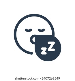 Melodic Snoring Vector Icon Illustration for Peaceful Sleep