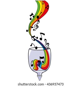 melody in a glass