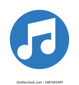 melody glyph colour vector icon
