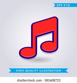 melody icon or button