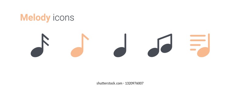 Melody icon collection
