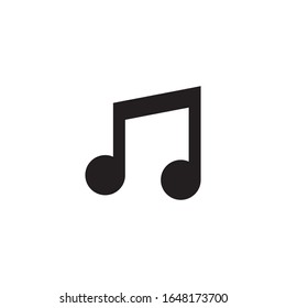 Melody logo template vector icon design