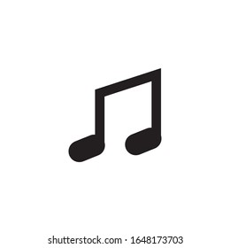 Melody logo template vector icon design