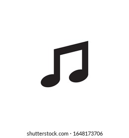 Melody logo template vector icon design
