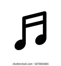melody music icon vector