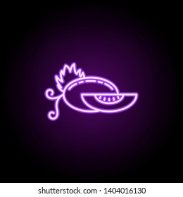 melon dusk icon. Elements of Vegetables in multi color style icons. Simple icon for websites, web design, mobile app, info graphics on white background