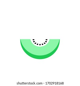 melon icon flat style design vector illustration. isolated on white background