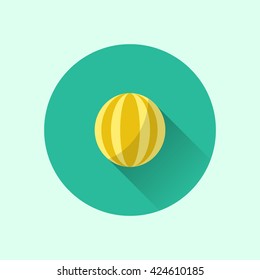 melon icon. melon flat. melon vector