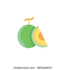 melon icon. isolated on white background