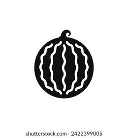 Melon icon isolated on white background