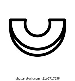melon icon or logo isolated sign symbol vector illustration - high quality black style vector icons
