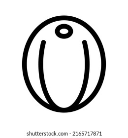 melon icon or logo isolated sign symbol vector illustration - high quality black style vector icons
