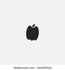 melon icon sign signifier vector