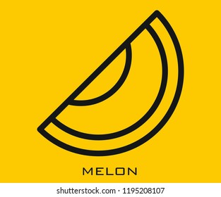 Melon icon signs